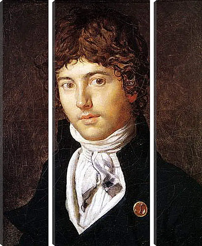 Модульная картина - Portrait of Pierre Francois Bernier. Жан Огюст Доминик Энгр