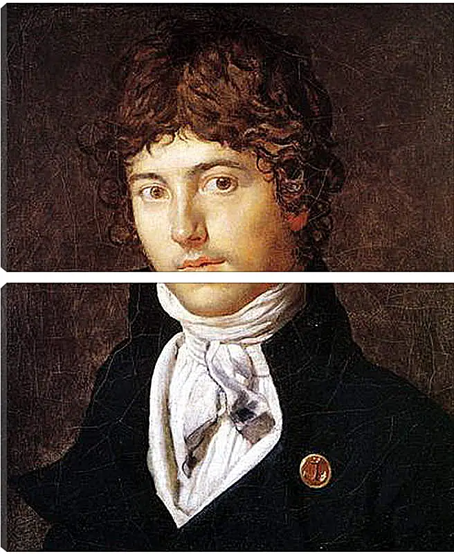 Модульная картина - Portrait of Pierre Francois Bernier. Жан Огюст Доминик Энгр
