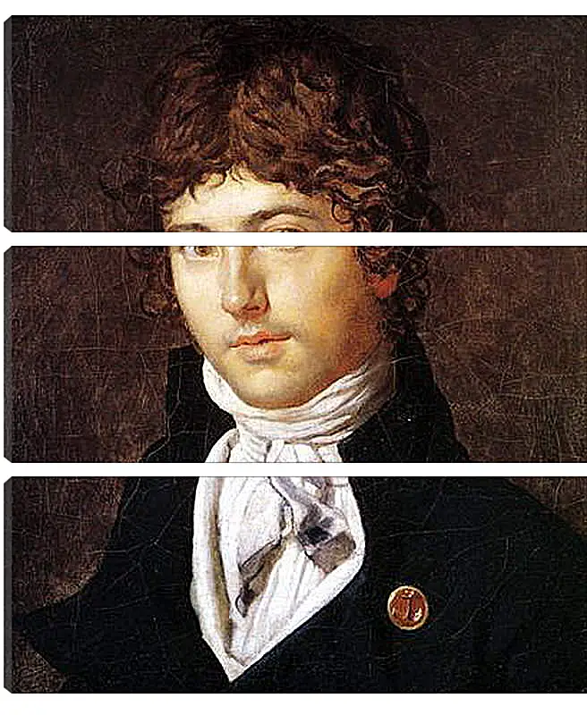 Модульная картина - Portrait of Pierre Francois Bernier. Жан Огюст Доминик Энгр
