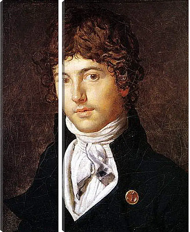 Модульная картина - Portrait of Pierre Francois Bernier. Жан Огюст Доминик Энгр
