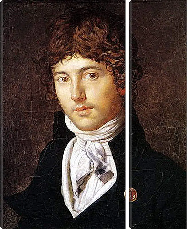 Модульная картина - Portrait of Pierre Francois Bernier. Жан Огюст Доминик Энгр