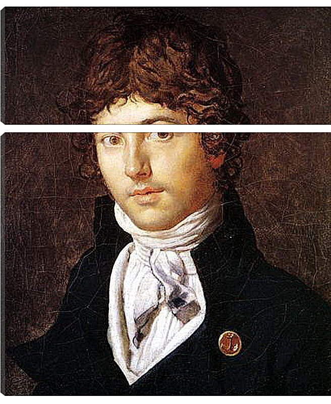 Модульная картина - Portrait of Pierre Francois Bernier. Жан Огюст Доминик Энгр
