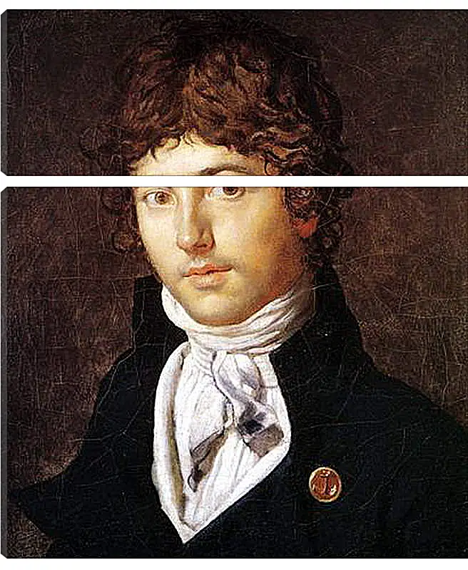 Модульная картина - Portrait of Pierre Francois Bernier. Жан Огюст Доминик Энгр