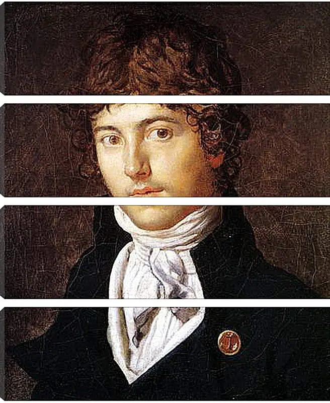 Модульная картина - Portrait of Pierre Francois Bernier. Жан Огюст Доминик Энгр
