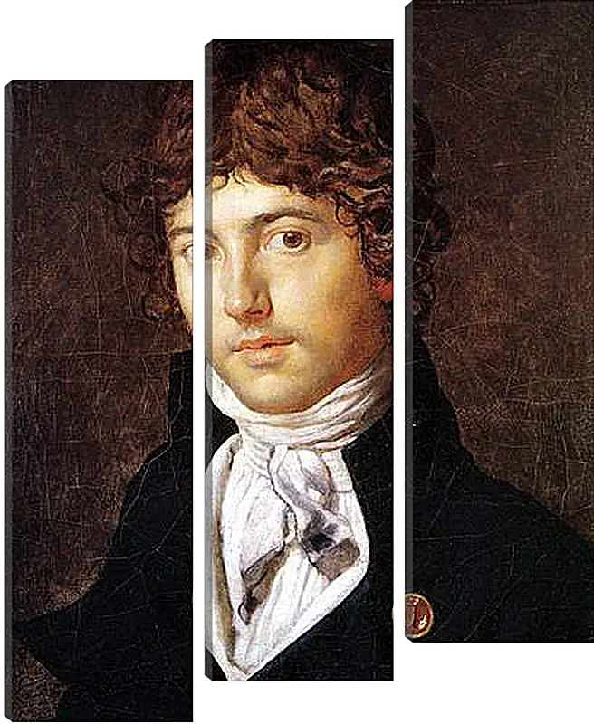 Модульная картина - Portrait of Pierre Francois Bernier. Жан Огюст Доминик Энгр
