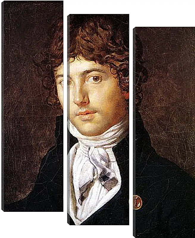 Модульная картина - Portrait of Pierre Francois Bernier. Жан Огюст Доминик Энгр
