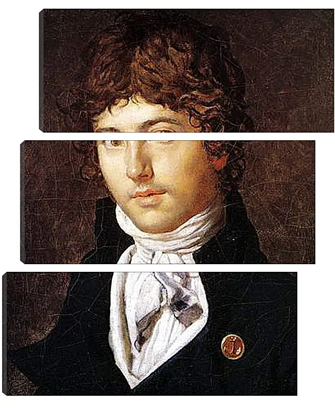 Модульная картина - Portrait of Pierre Francois Bernier. Жан Огюст Доминик Энгр
