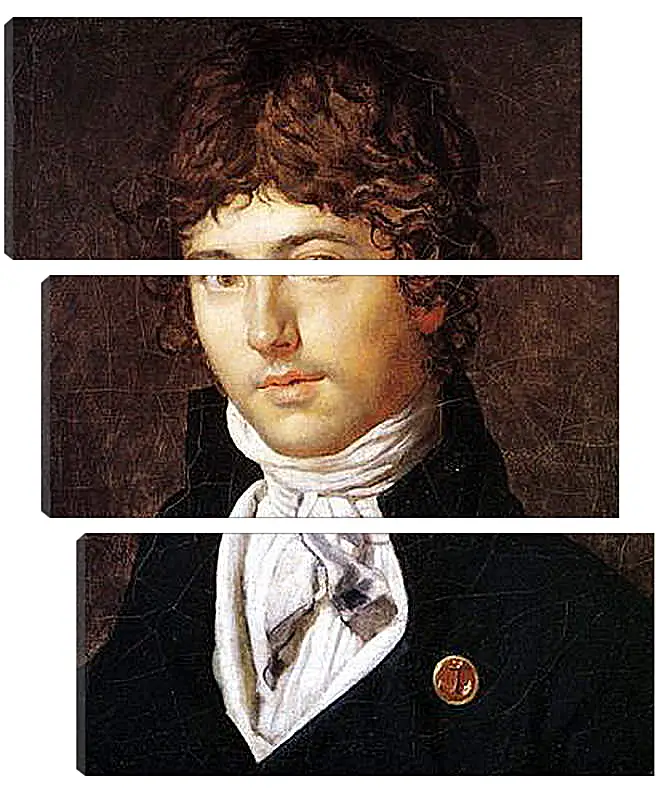 Модульная картина - Portrait of Pierre Francois Bernier. Жан Огюст Доминик Энгр