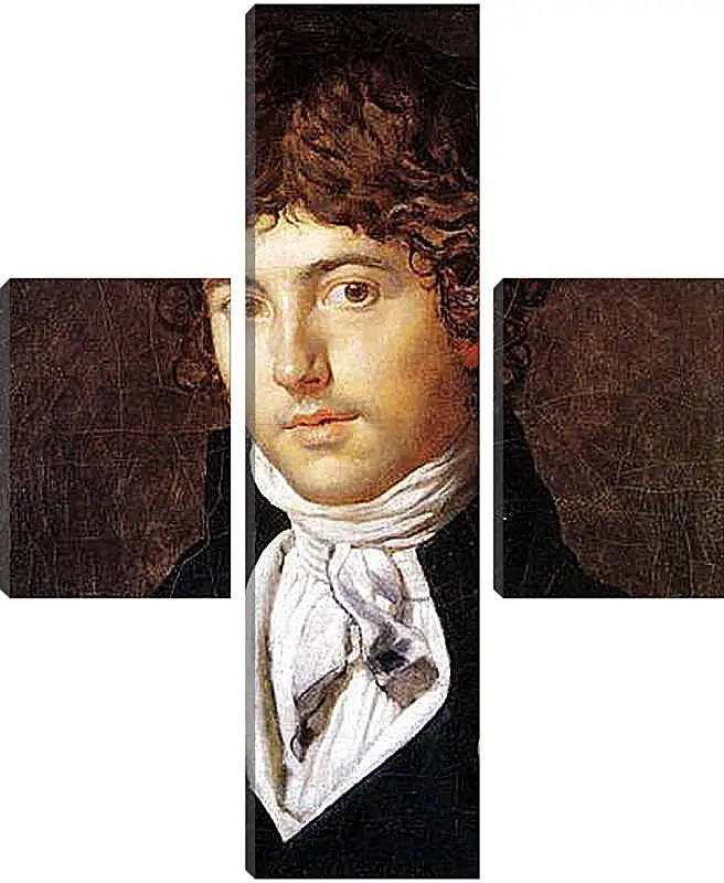 Модульная картина - Portrait of Pierre Francois Bernier. Жан Огюст Доминик Энгр