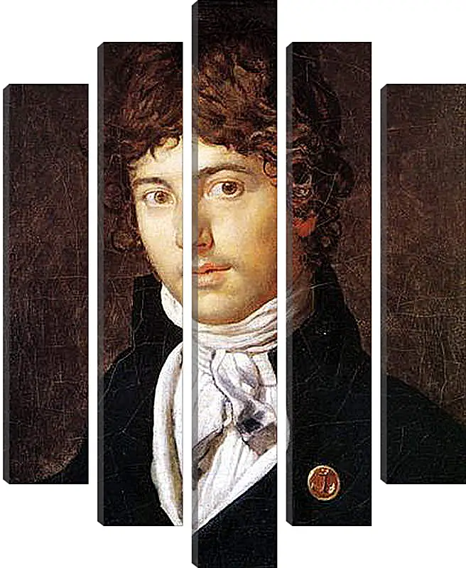 Модульная картина - Portrait of Pierre Francois Bernier. Жан Огюст Доминик Энгр
