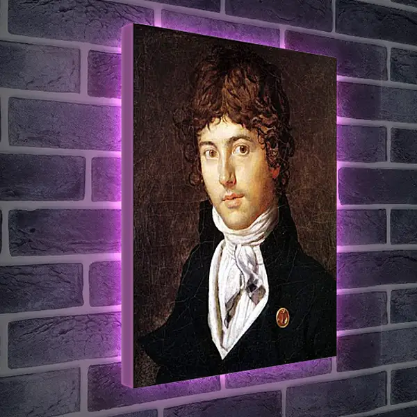 Лайтбокс световая панель - Portrait of Pierre Francois Bernier. Жан Огюст Доминик Энгр