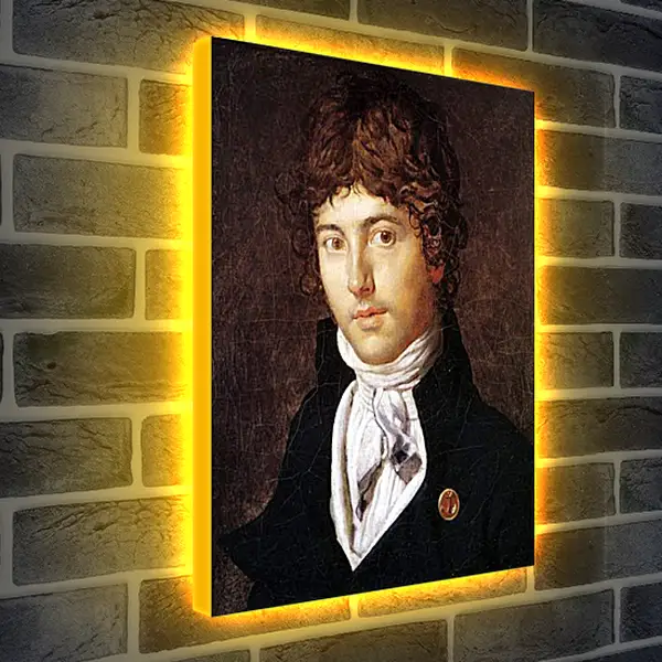 Лайтбокс световая панель - Portrait of Pierre Francois Bernier. Жан Огюст Доминик Энгр