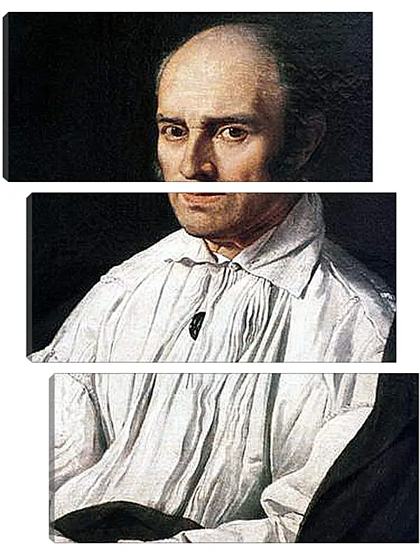 Модульная картина - Portrait of Pere Desmarets. Жан Огюст Доминик Энгр