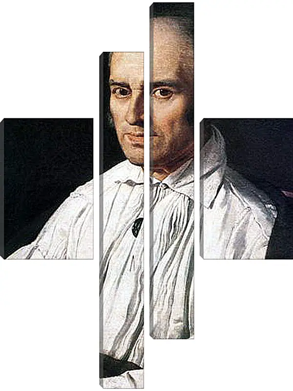 Модульная картина - Portrait of Pere Desmarets. Жан Огюст Доминик Энгр