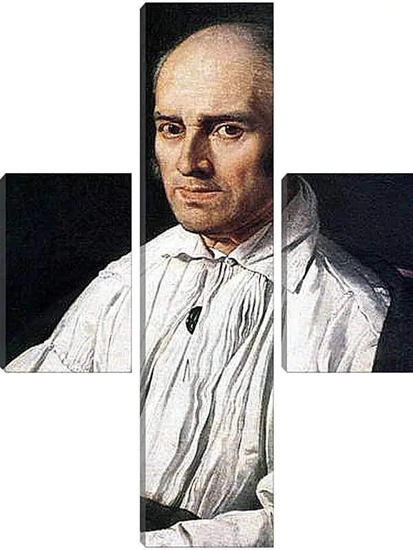 Модульная картина - Portrait of Pere Desmarets. Жан Огюст Доминик Энгр