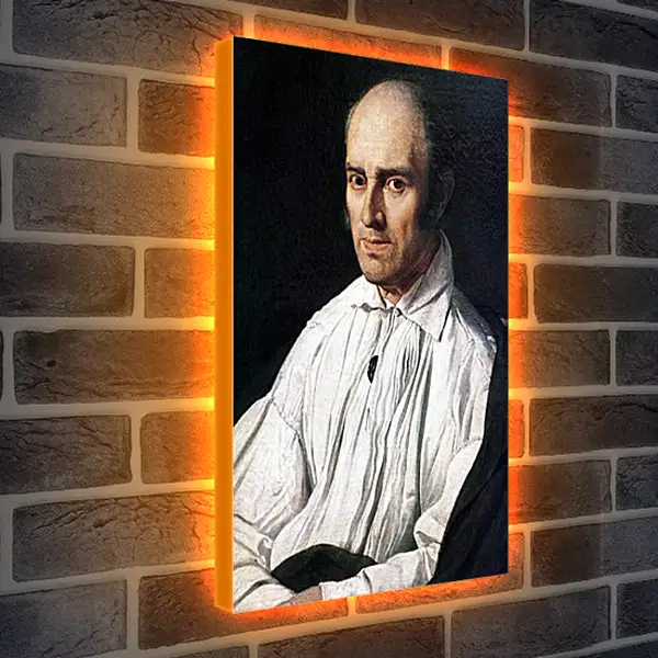 Лайтбокс световая панель - Portrait of Pere Desmarets. Жан Огюст Доминик Энгр