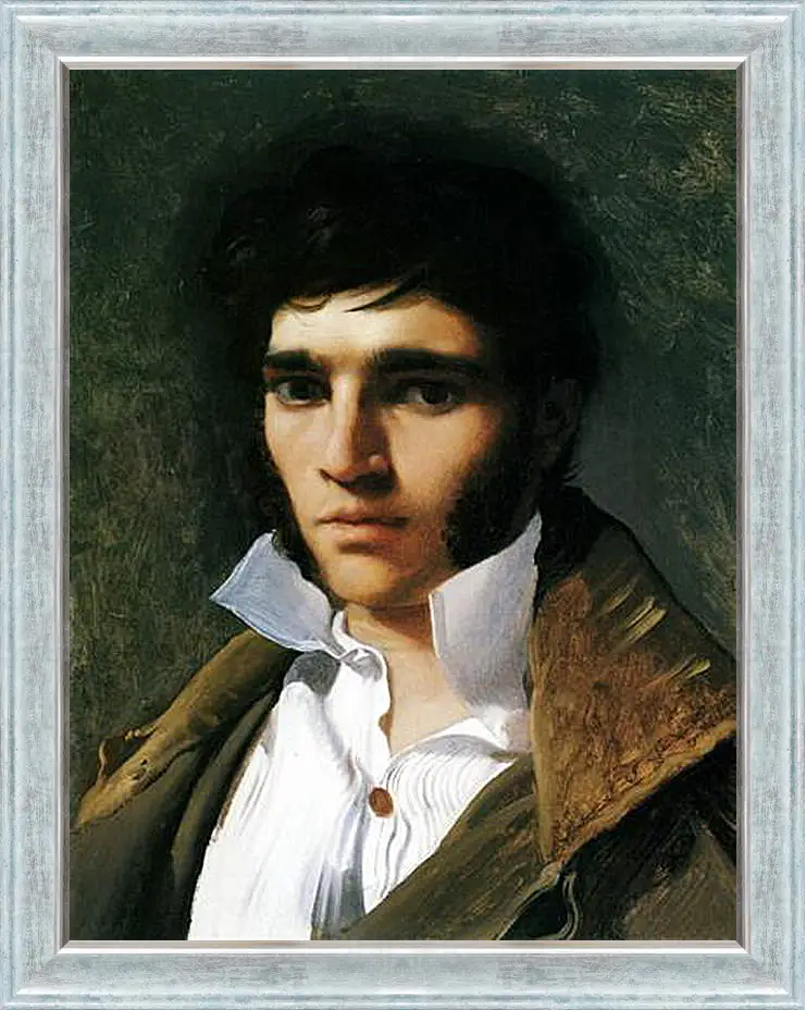 Картина в раме - Portrait of Paul Lemoyne. Жан Огюст Доминик Энгр