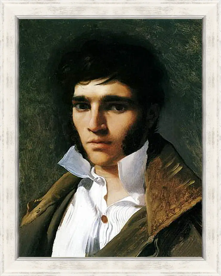 Картина в раме - Portrait of Paul Lemoyne. Жан Огюст Доминик Энгр