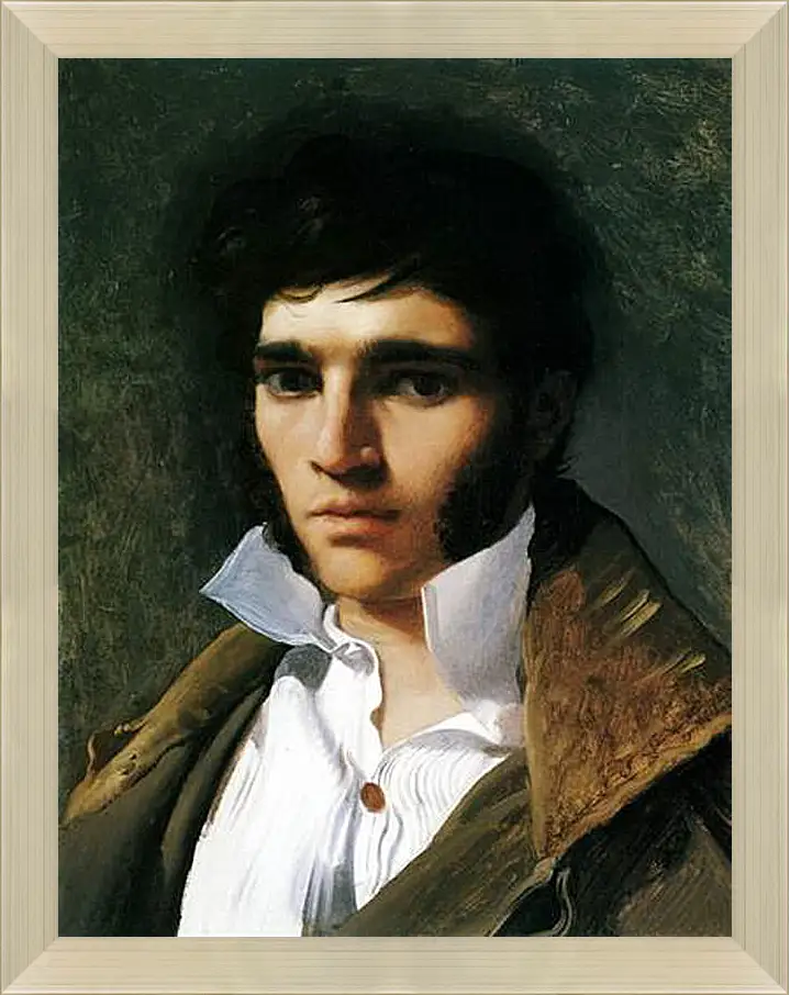 Картина в раме - Portrait of Paul Lemoyne. Жан Огюст Доминик Энгр
