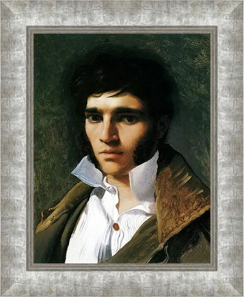 Картина в раме - Portrait of Paul Lemoyne. Жан Огюст Доминик Энгр