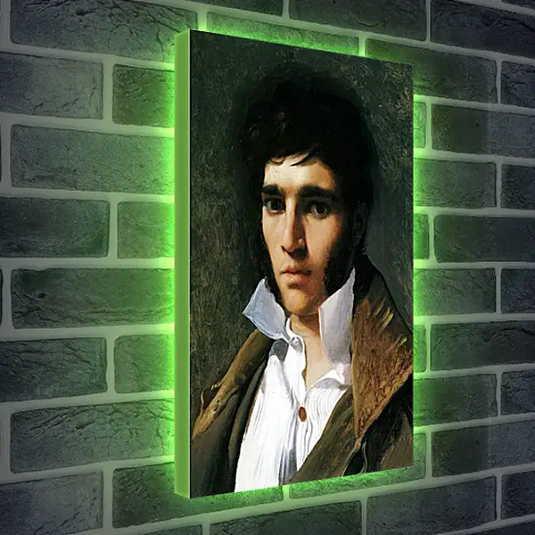 Лайтбокс световая панель - Portrait of Paul Lemoyne. Жан Огюст Доминик Энгр