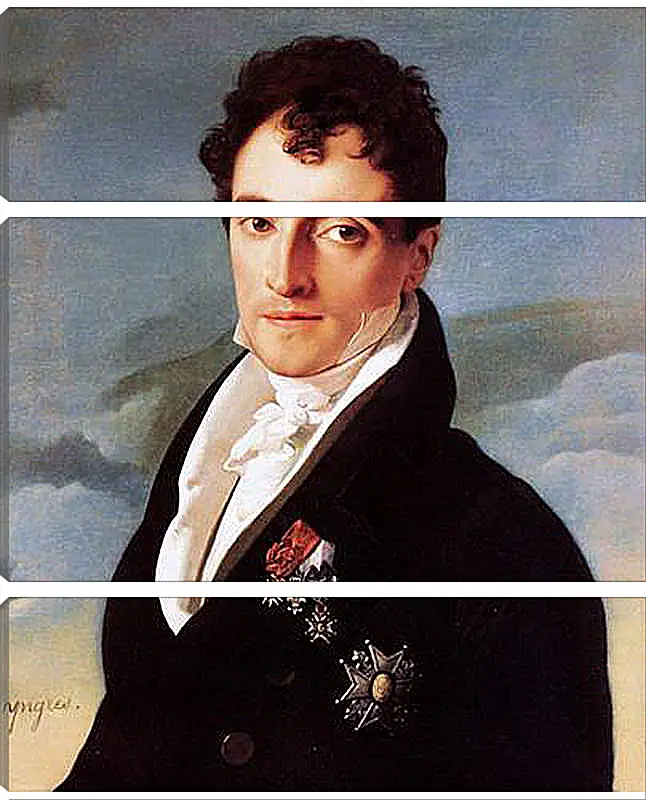 Модульная картина - Portrait of Joseph Vialetes de Mortarieu. Жан Огюст Доминик Энгр