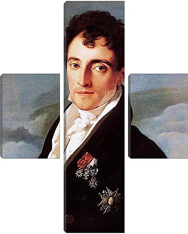 Модульная картина - Portrait of Joseph Vialetes de Mortarieu. Жан Огюст Доминик Энгр