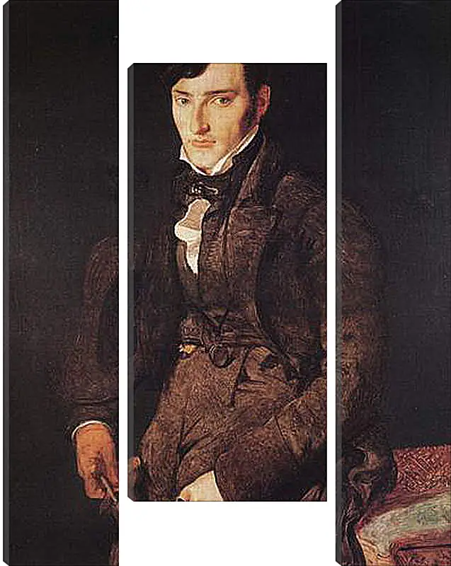 Модульная картина - Portrait of Jean Pierre Francois Gilibert. Жан Огюст Доминик Энгр