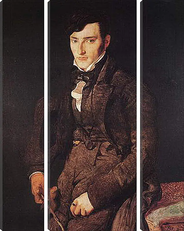 Модульная картина - Portrait of Jean Pierre Francois Gilibert. Жан Огюст Доминик Энгр