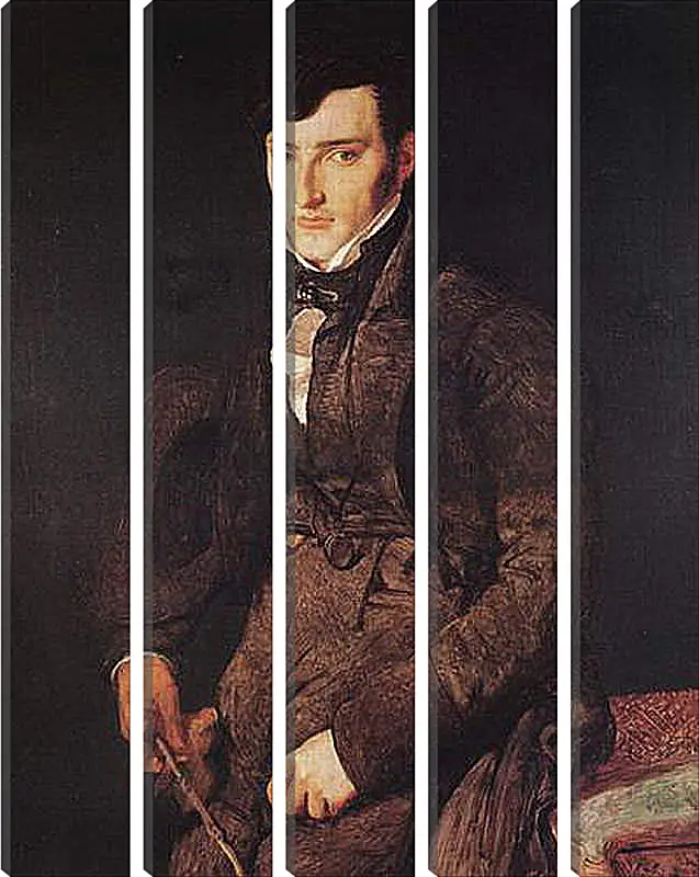 Модульная картина - Portrait of Jean Pierre Francois Gilibert. Жан Огюст Доминик Энгр