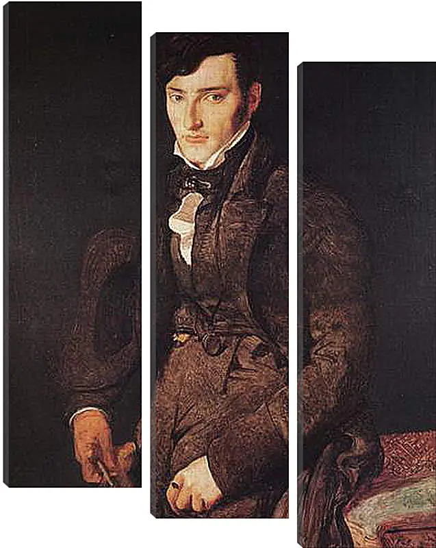 Модульная картина - Portrait of Jean Pierre Francois Gilibert. Жан Огюст Доминик Энгр
