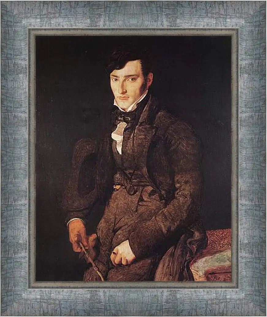 Картина в раме - Portrait of Jean Pierre Francois Gilibert. Жан Огюст Доминик Энгр