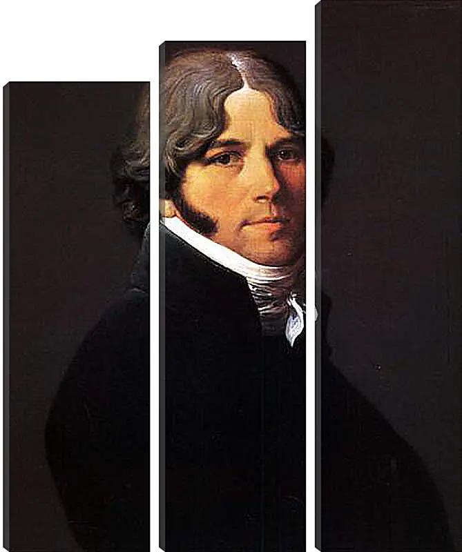 Модульная картина - Portrait of Jean Marie Joseph Ingres. Жан Огюст Доминик Энгр