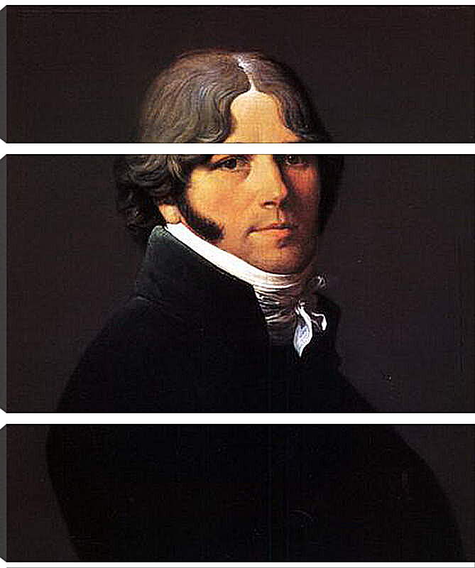 Модульная картина - Portrait of Jean Marie Joseph Ingres. Жан Огюст Доминик Энгр
