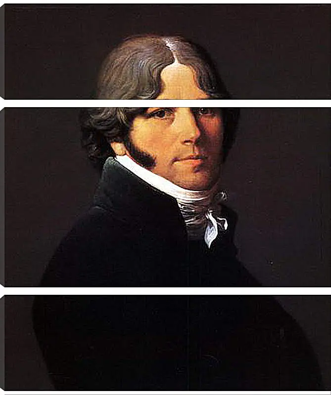 Модульная картина - Portrait of Jean Marie Joseph Ingres. Жан Огюст Доминик Энгр