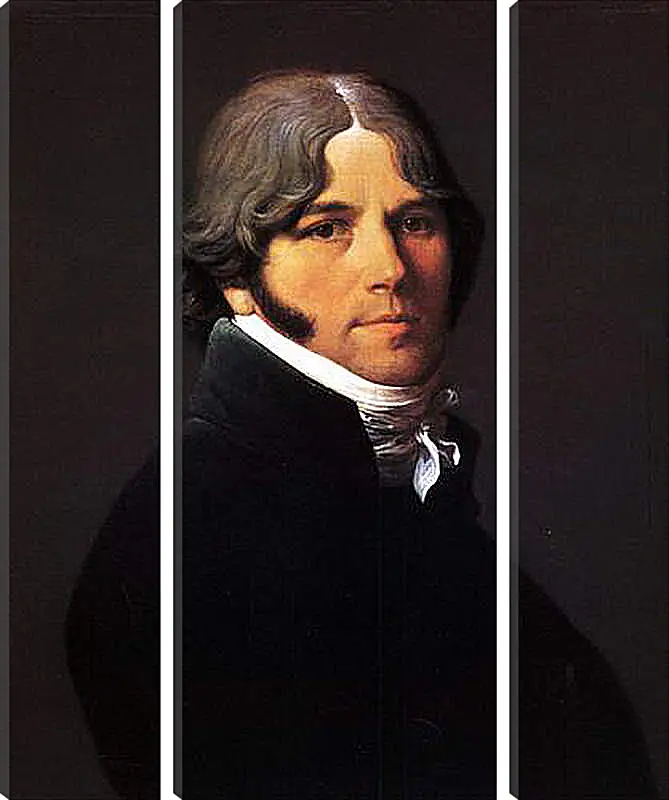 Модульная картина - Portrait of Jean Marie Joseph Ingres. Жан Огюст Доминик Энгр
