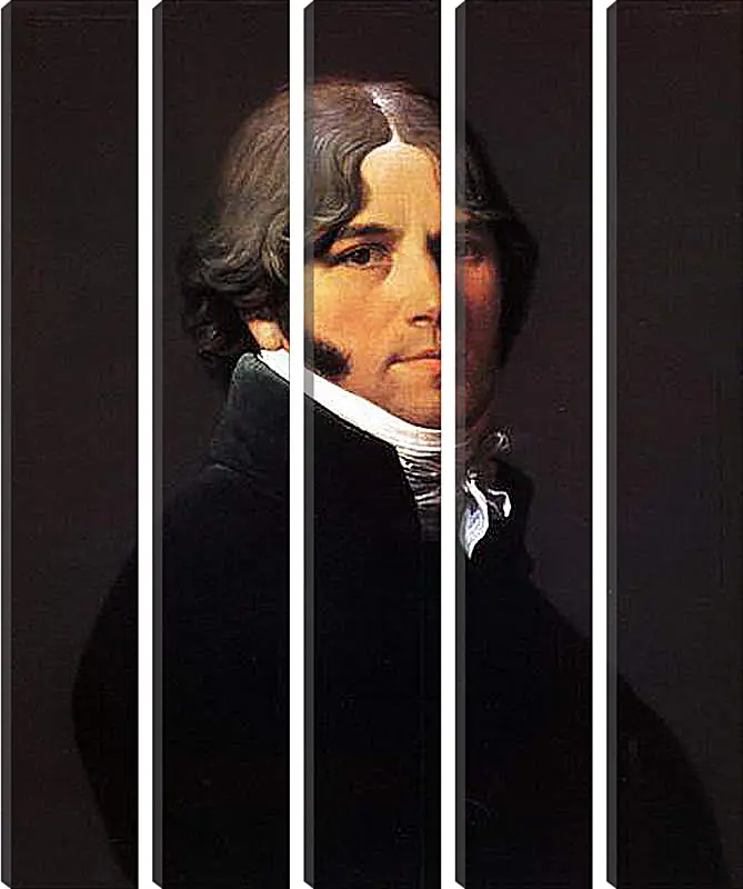 Модульная картина - Portrait of Jean Marie Joseph Ingres. Жан Огюст Доминик Энгр