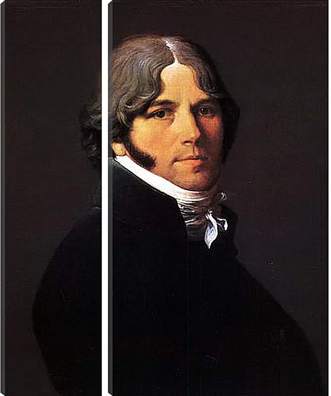 Модульная картина - Portrait of Jean Marie Joseph Ingres. Жан Огюст Доминик Энгр