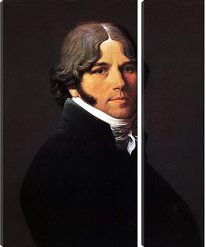 Модульная картина - Portrait of Jean Marie Joseph Ingres. Жан Огюст Доминик Энгр
