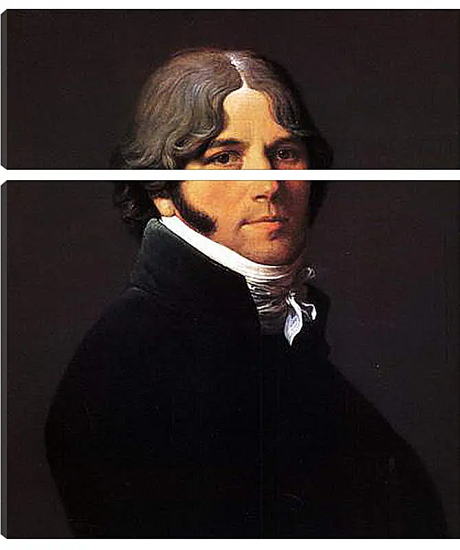 Модульная картина - Portrait of Jean Marie Joseph Ingres. Жан Огюст Доминик Энгр