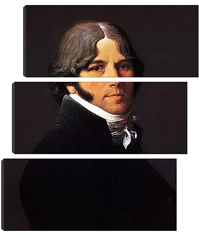 Модульная картина - Portrait of Jean Marie Joseph Ingres. Жан Огюст Доминик Энгр
