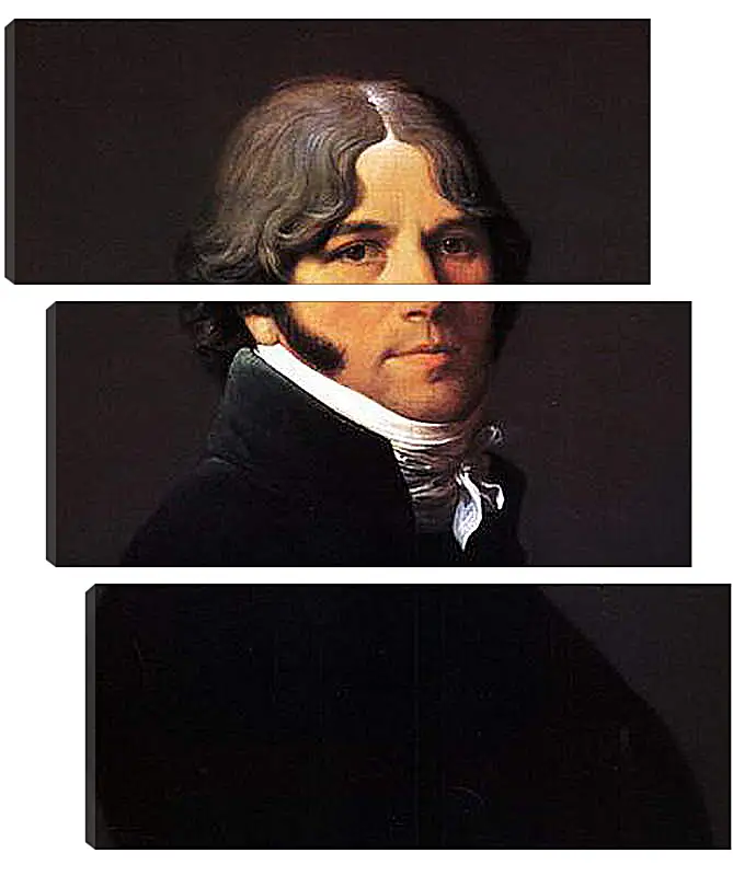 Модульная картина - Portrait of Jean Marie Joseph Ingres. Жан Огюст Доминик Энгр