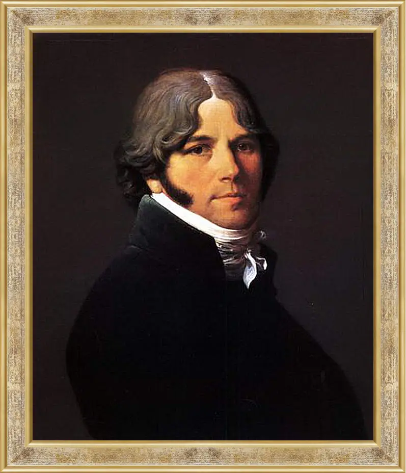 Картина в раме - Portrait of Jean Marie Joseph Ingres. Жан Огюст Доминик Энгр