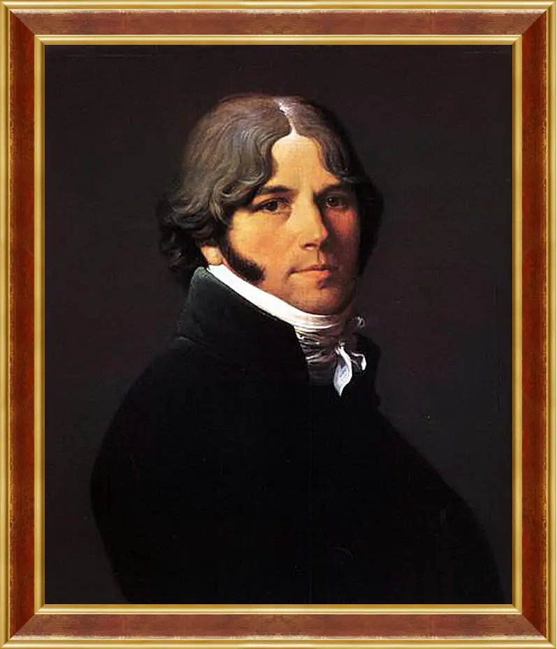 Картина в раме - Portrait of Jean Marie Joseph Ingres. Жан Огюст Доминик Энгр