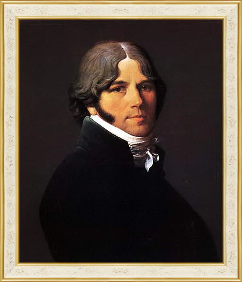 Картина в раме - Portrait of Jean Marie Joseph Ingres. Жан Огюст Доминик Энгр
