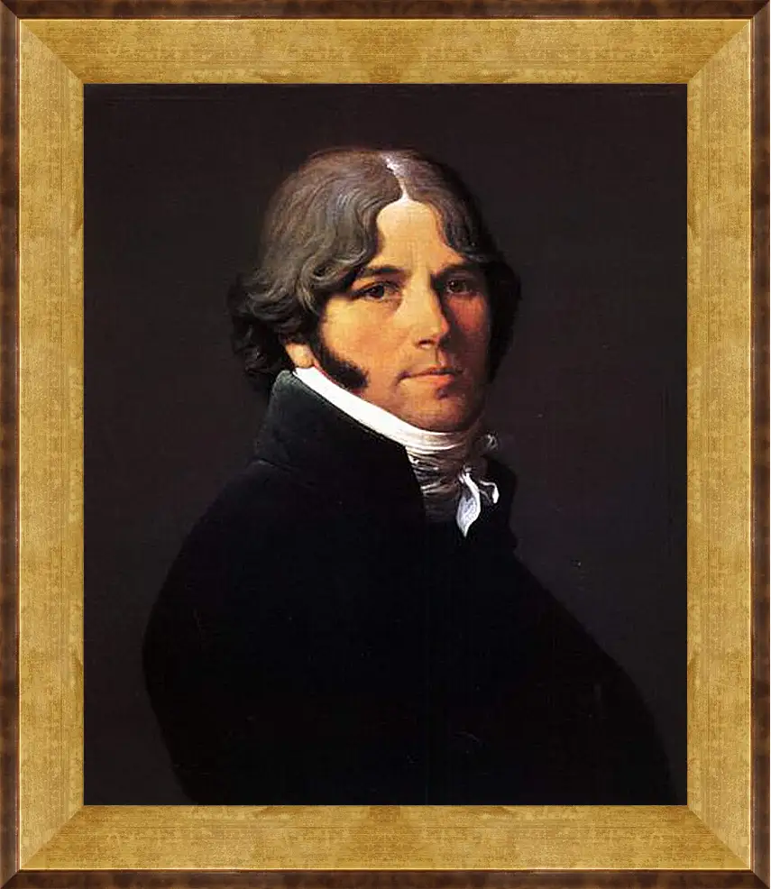 Картина в раме - Portrait of Jean Marie Joseph Ingres. Жан Огюст Доминик Энгр
