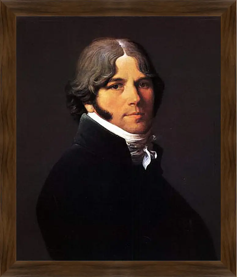 Картина в раме - Portrait of Jean Marie Joseph Ingres. Жан Огюст Доминик Энгр
