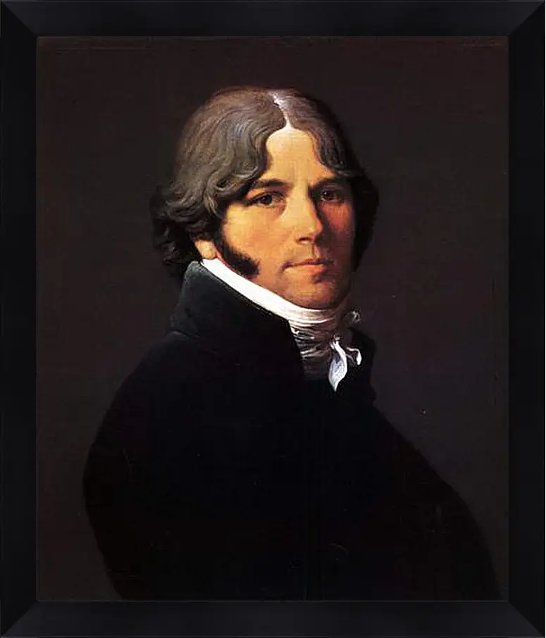 Картина в раме - Portrait of Jean Marie Joseph Ingres. Жан Огюст Доминик Энгр