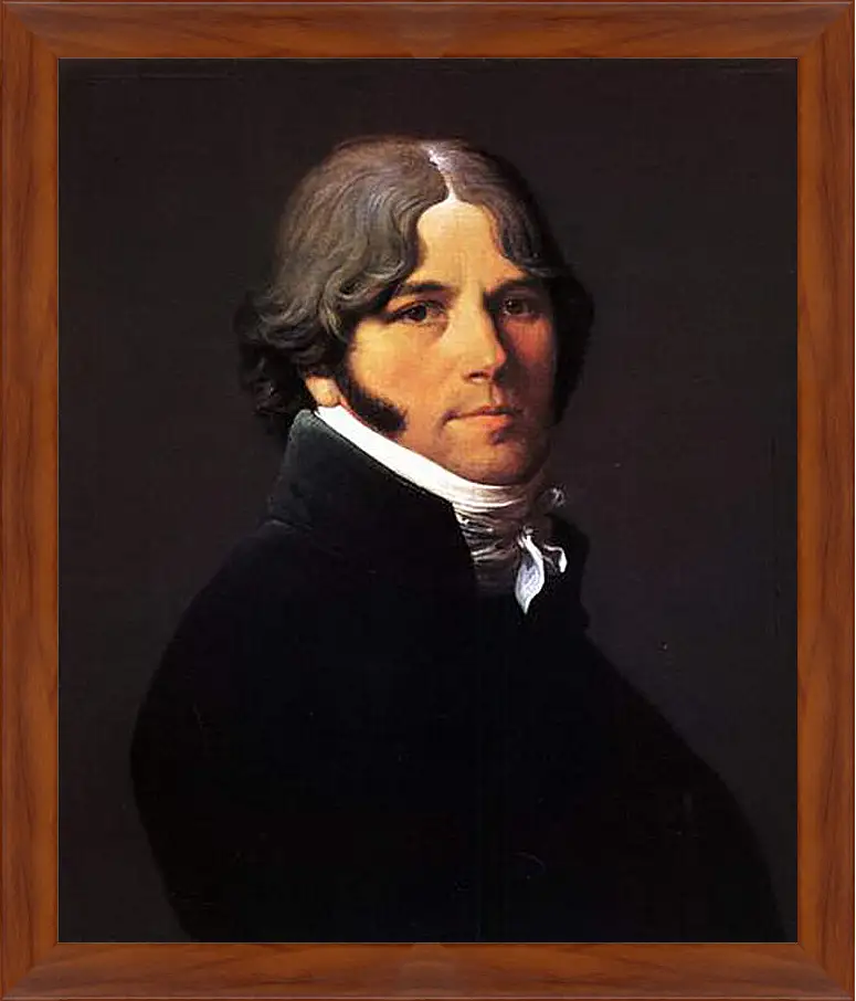 Картина в раме - Portrait of Jean Marie Joseph Ingres. Жан Огюст Доминик Энгр
