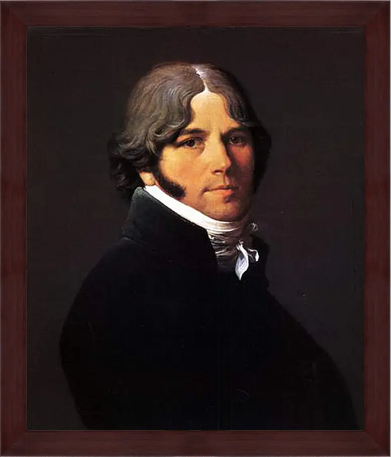 Картина в раме - Portrait of Jean Marie Joseph Ingres. Жан Огюст Доминик Энгр